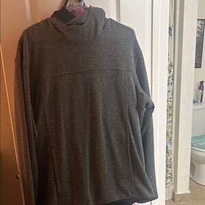 Duluth Trading Co Gray Turtleneck Sweater
